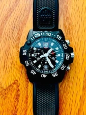 Luminox Watch NAVY SEAL CHRONOGRAPH 3580 SERIES XS.3581 Men's Military Black~Top