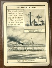 1903 Cincinnati Fireside Game Co National Life Fulton’s Clermont