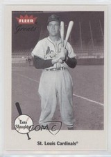 2002 Fleer Greats Enos Slaughter #28 HOF 1s3