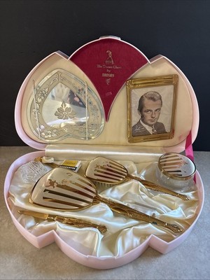 Vintage Lucille Ball (1950s)   The Dream Chest By Crosby , Retro Pink Vanity Set