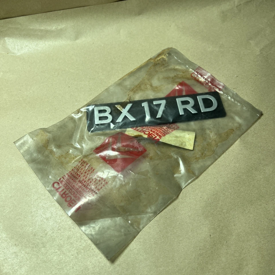 NUEVO DE LOTE CITROËN BX 17 RD PLACA DE ARRANQUE OE GENUINO NUEVO - Imagen 2 de 3