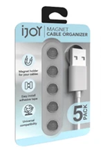 Magnetic Cable Clip Organizer Wire Cord Management Desktop Winder Line Holder