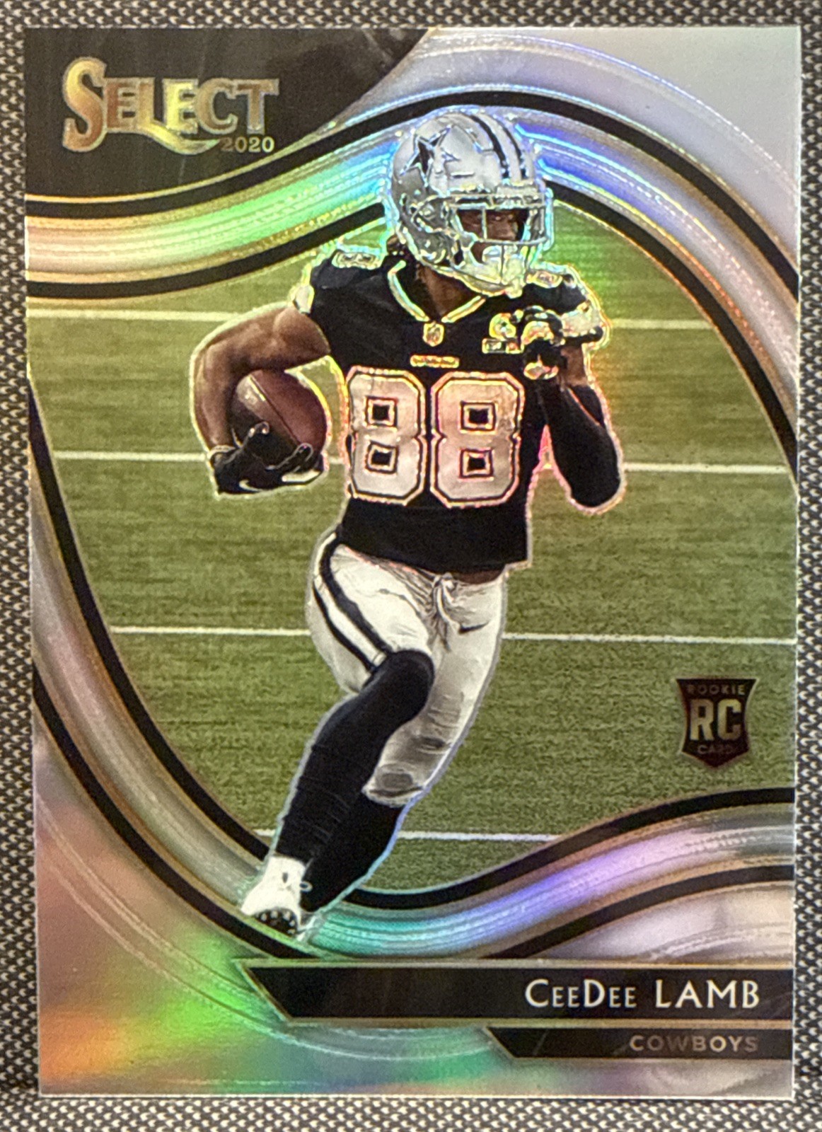 2020 Panini Select CEEDEE LAMB Silver Prizm #357 RC Field Level COWBOYS