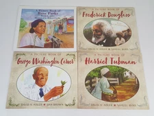 Lot of 4 Homeschooling Picture Books Black History Rosa Parks, Douglass, Carver