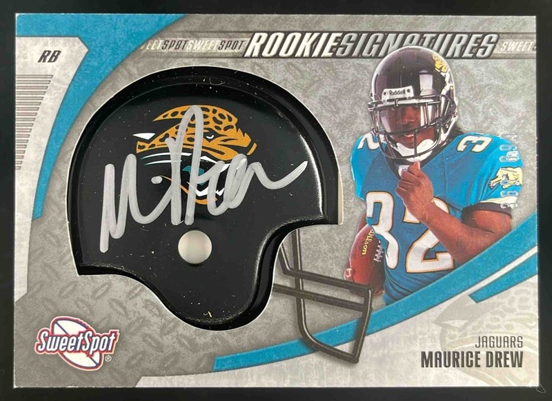 2006 Upper Deck Sweet Spot Maurice Jones-Drew Rookie Signatures Auto /899 Jags