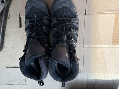 Men's 11 M Salomon X Ultra Mid 2 GTX Gore-Tex Black 370770 Hiking Boots