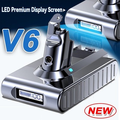For Dyson V6 DC59 DC61 Motorhead Slim Fluffy 5.5Ah Battery With LED Indicator