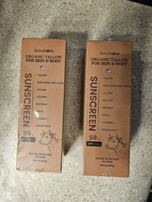 Heaven Tallow Sunscreen SPF 50, Organic