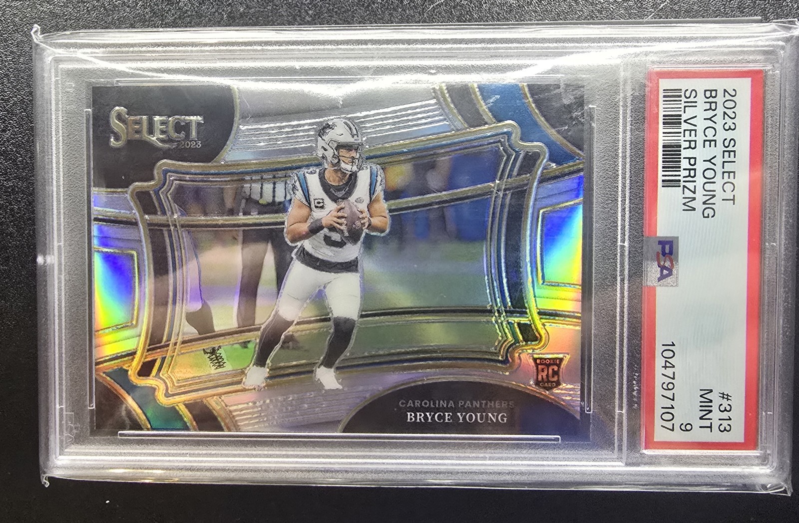 2023 Panini Select - Field Level Bryce Young #313 Silver Prizm Holo (RC)