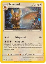 Pokemon Card - S&S Promo SWSH027 - NOCTOWL - NM