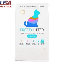Health Monitoring Cat Litter Ultra Lightweight Absorbent Crystals 8lb Dust Free