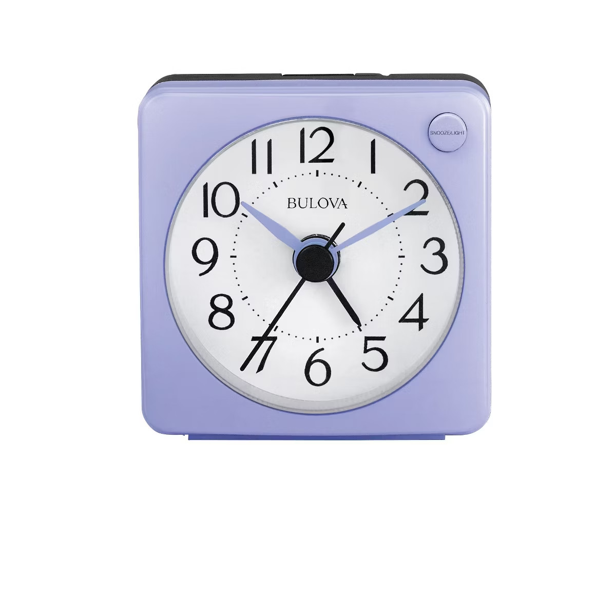 Bulova Clocks Violet Travel Alarm Quartz Clock