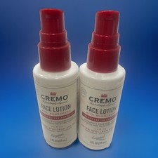 2 Pack- Cremo Face Lotion With Sunscreen, Broad Spectrum SPF 20, 2 OZ Each