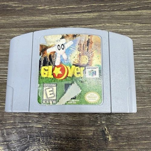 Glover (Nintendo 64 N64, 1998) Cartridge Only Tested