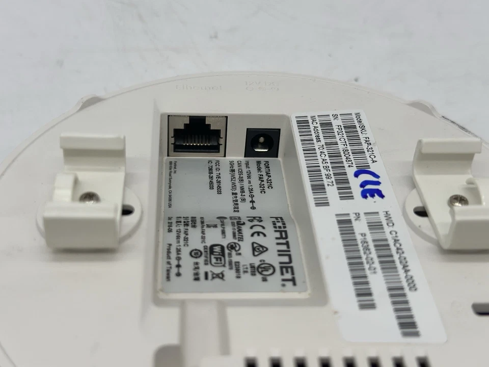 Fortinet FAP-321C-A 1.27 Gbit/s Wireless Access Point-No Charger - Image 3 of 4