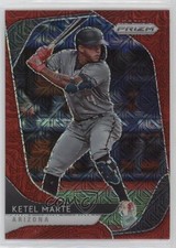 2020 Panini Prizm Tier II Red Mojo Prizm 144/149 Ketel Marte #142 2s2