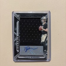 2025 Panini Black - Tyler Shough - Sizable Signatures RPA Auto /99 - Saints