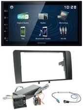 Autoradio Kenwood 2DIN Bluetooth MP3 USB DAB per Audi A3 8P 06-12 Bose sistema attivo