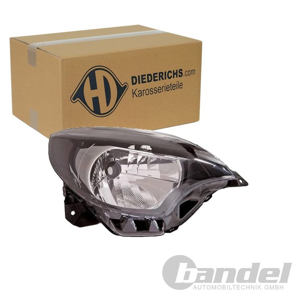 Diederichs Halogen Scheinwerfer Links Passend FüR Renault Twingo | 4482081-image