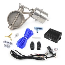 Exhaust Control Valve Set 2 2.36 3 3.5inch Pipe With Wireless Remote Controller