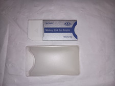 Genuine Sony Memory Stick Duo Adapter MSAC-M2 with Slip Case