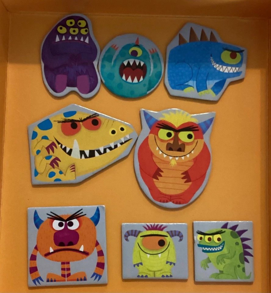 Go Away Monster! Board Game 100% COMPLETE Preschool Kids Learn Gamewright 2016 - Image 4 of 4