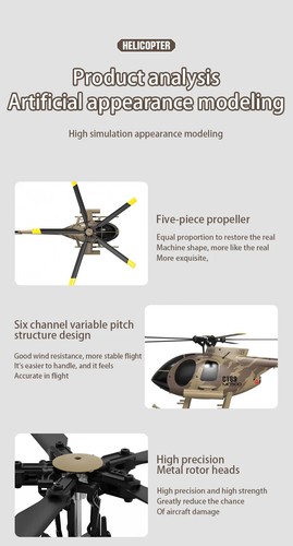 1:28 C189 RC Helicopter Brushless Dual-motor Remote Control Model Aircraft Toy - Picture 18 of 26