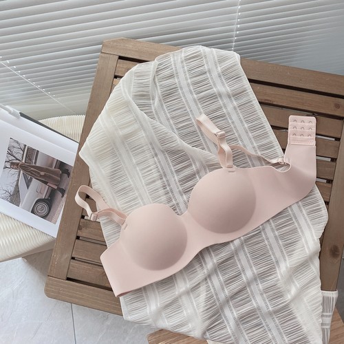 Women's One Piece Seamless Comfortable Breathable Sexy Push Up Bra Underwear - Picture 2 of 43