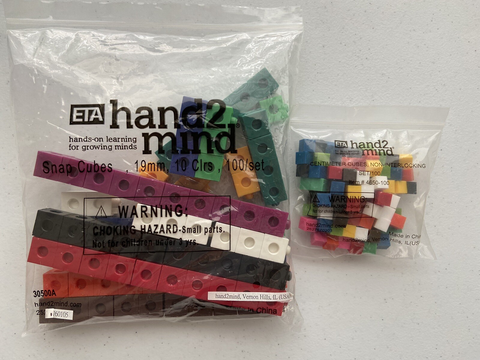 Lot ETA Math Manipulatives Cuisenaire Fraction Tiles Student Teacher ...