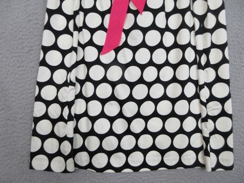 Jessica Howard Abito Donna 14W Nero-Bianco Pois Rosa Fiocco Retrò Chic Trendy - Foto 7 di 20