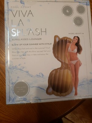 Viva la splash sunglasses lounger  Inflatable 
