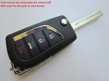 OEM 2018-2023 TOYOTA CAMRY KEYLESS REMOTE ENTRY KEY FOB FLIP KEY UNCUT HYQ12BGF