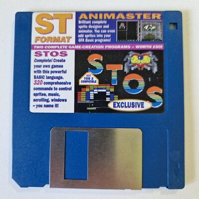 ATARI ST STF STFM STE MEGA - STOS BASIC INTERPRETER EDITOR PROGRAMMIERUNG CODIERUNG