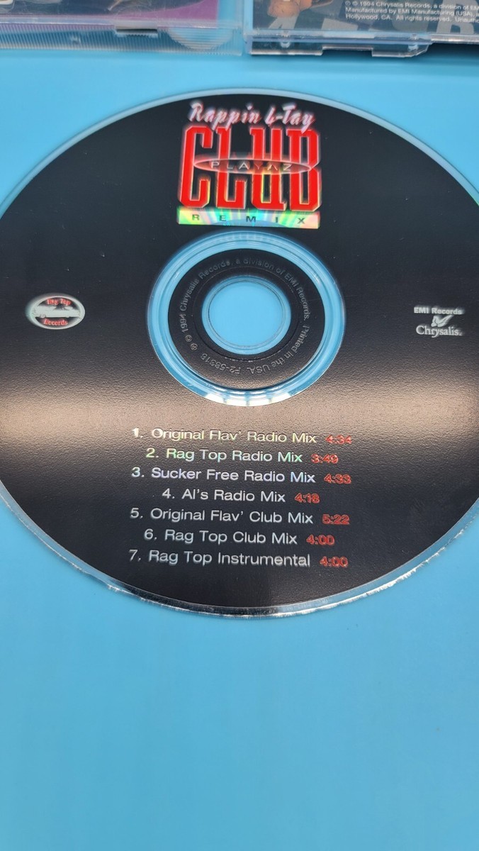 洋楽 Rappin' 4-Tay CDS Rappin' 4-Tay - Don't Fight The Feelin' - Chrysalis - 7243 8