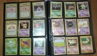 Set of 18 - First Edition 1995 Pokemon cards Including First Edition Bulbasaur!