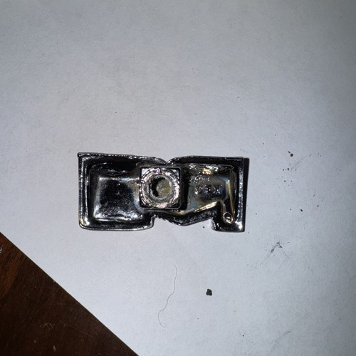 Vintage 1956 Mercury Bumper emblem Letter M Rechromed - Picture 7 of 7
