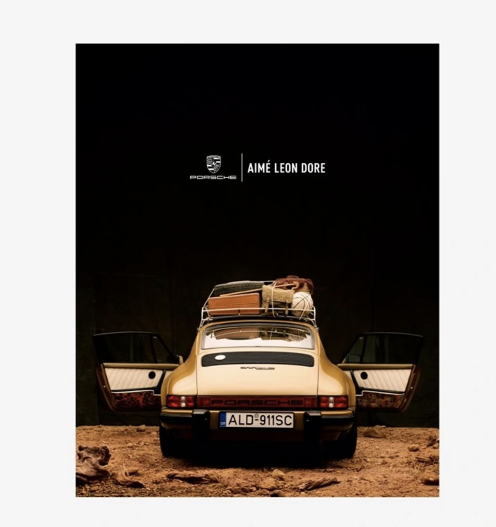 AIME LEON DORE POSTER PORSCHE ポスター 356-