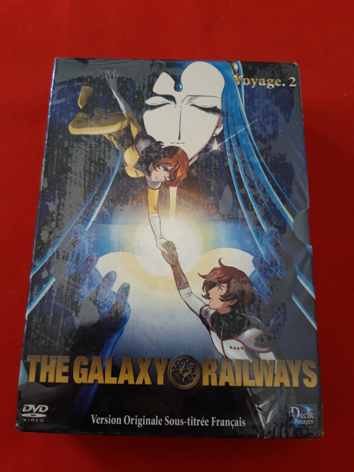 Il Galaxy Ferrovie Viaggio N° 2 Stile Albator Cofanetto 3 DVD VF VO Nuova