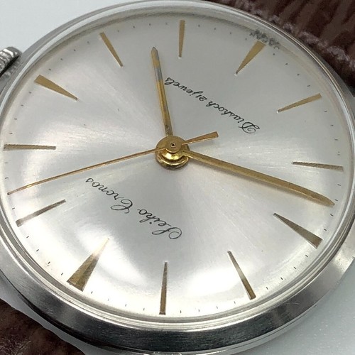 OH serviced, Vintage 1959 Seiko Cronos J14020 Hand-Winding Japan #2054 - Picture 12 of 13
