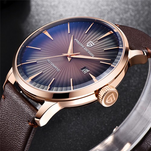 PAGANI Design Men's Automatic Mechanical Watches Waterproof Military Wristwatch - Picture 7 of 9