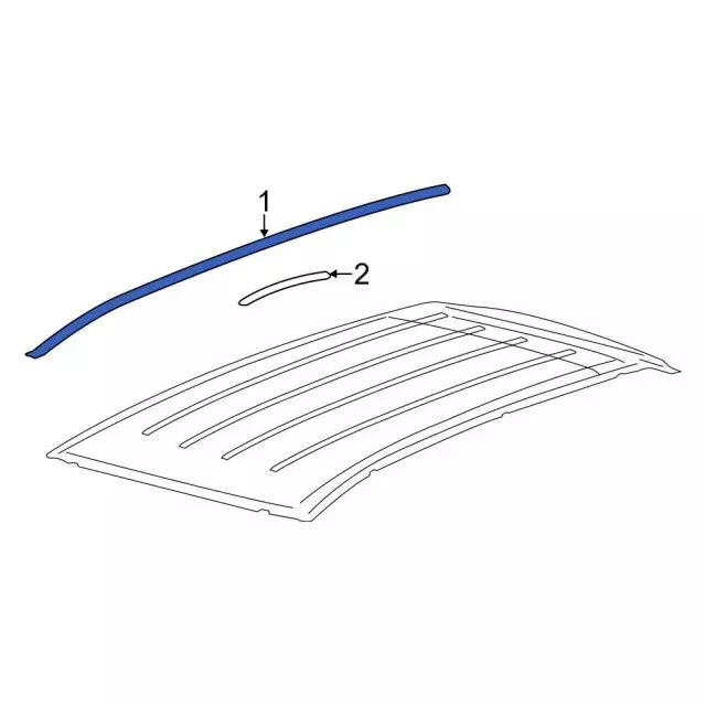 Baca de techo original Ford 7T4Z-7855114-BC Foto 4 de 4