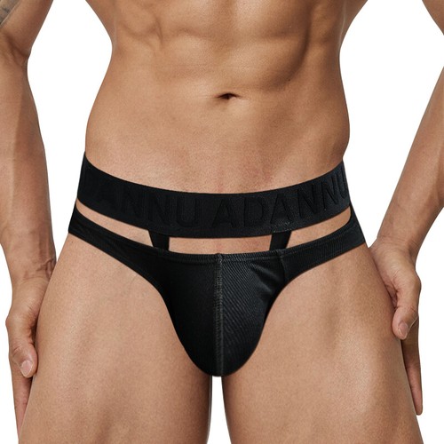 Sexy Para hombres Cintura Baja Transpirable U Bolsa Bragas Ropa Interior Nuevo Algodón Gay Calzoncillos - Imagen 6 de 15