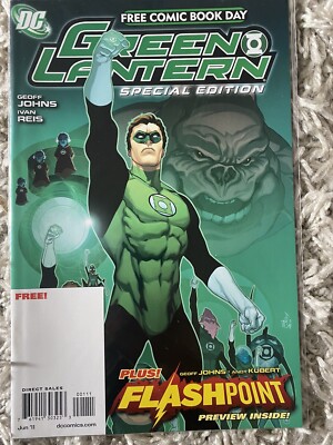 GREEN LANTER / FLASHPOINT PREVIEW FCBD DC Comics 2011 VF