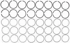 Premiumium Piston Rings  Mahle Original  41902CP.020
