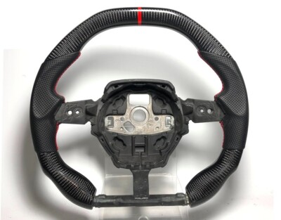 Real Carbon steering wheel Lamborghini Huracan all model red ring stitching