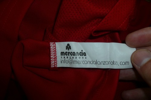 UD Lanzarote FC Mercancia Football Shirt Home 2005/2006 Red Jersey Men Size XL - Picture 9 of 12