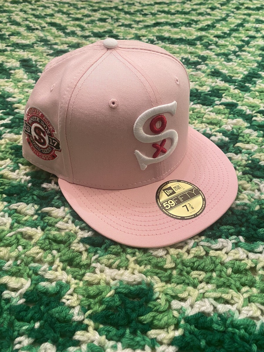 Hat Club Exclusive White Sox Strawberry Jam 7 3/8 🍓 Rare