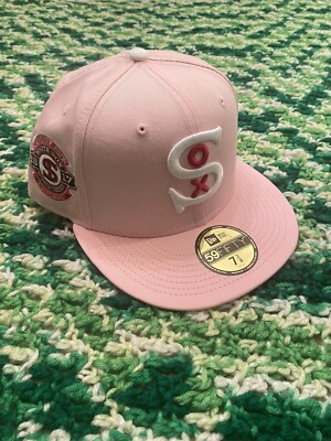 Hat Club Exclusive White Sox Strawberry Jam 7 3/8 🍓 Rare