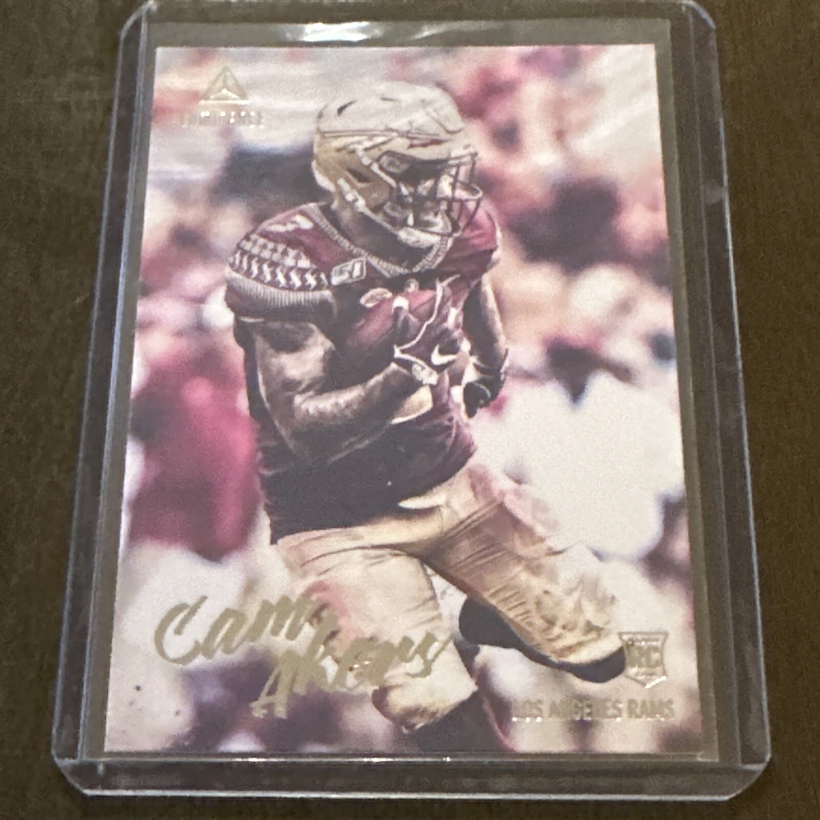 2020 Panini Luminance Cam Akers Base Rookie RC #146 Rams