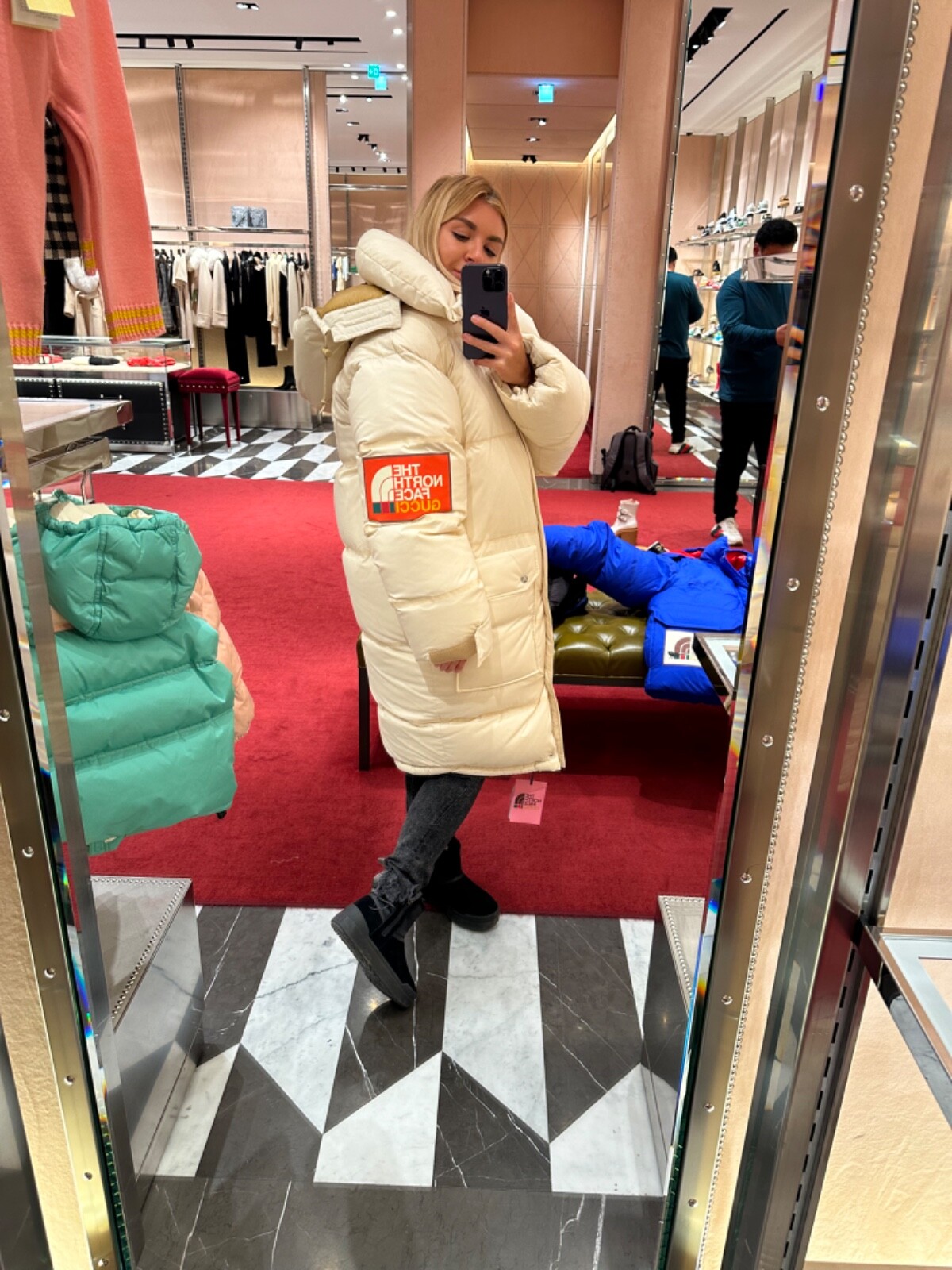 gucci north face coat eBay